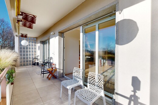 terrasse avec from property et day time