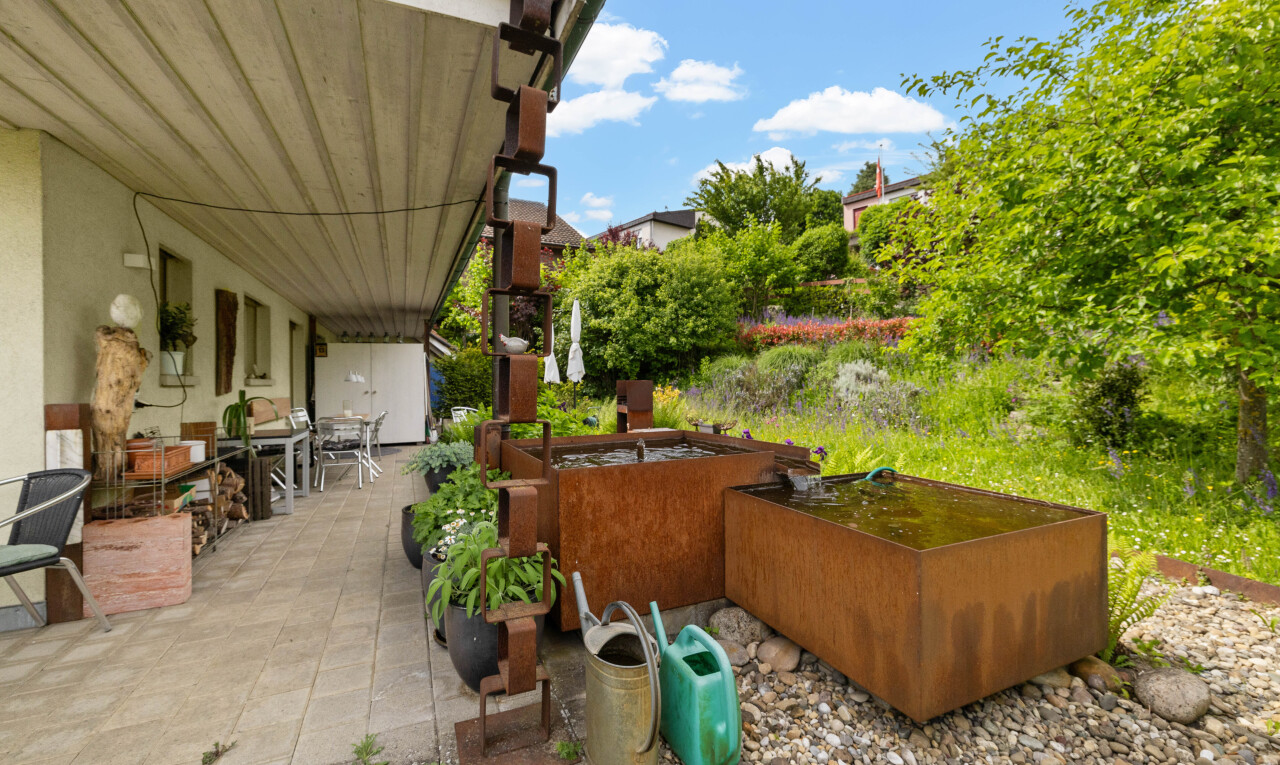 terrasse mit terrasse, day time, from property, und essbereich im freien
