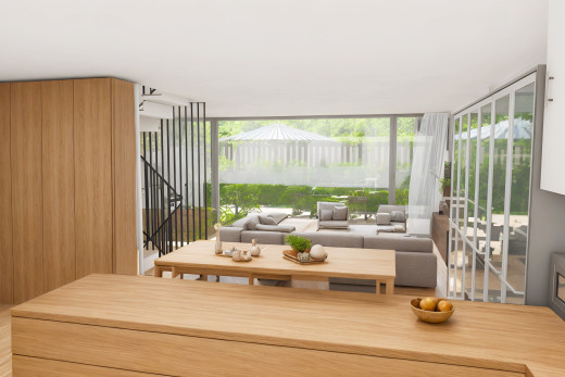 innenraum mit natürliches licht