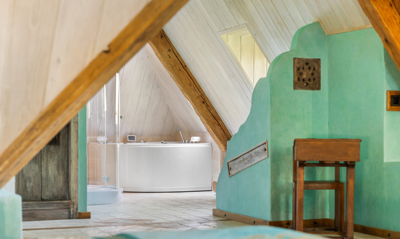 piscine avec inside property