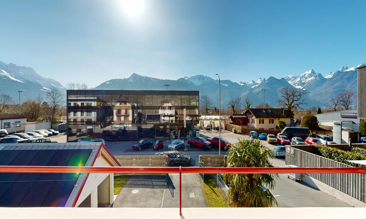 vue sur la montagne avec vue sur la montagne, mountain view, from property, vue sur le parking, et parking lot view