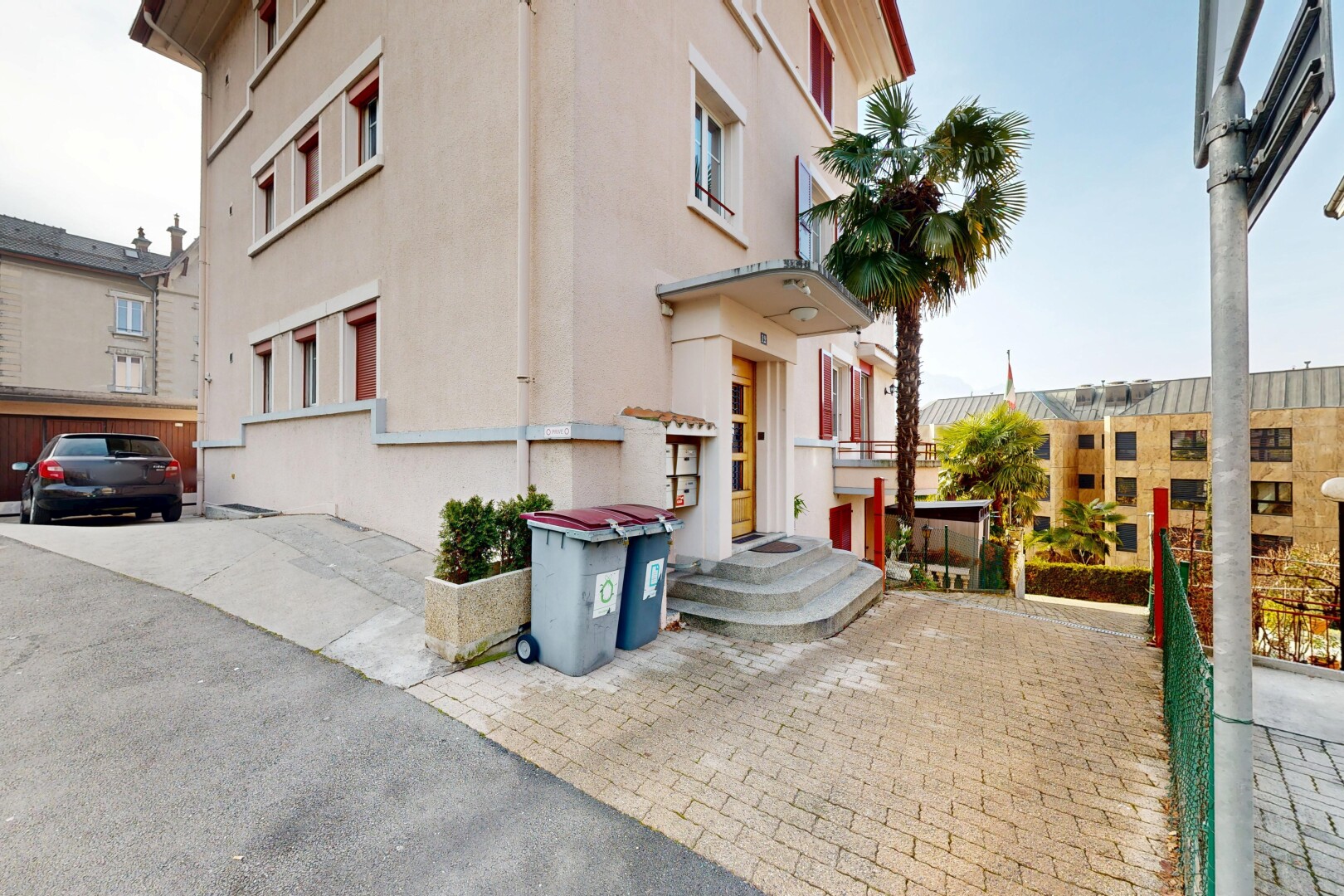 extérieur du bâtiment avec apartment complex view et vue sur le complexe d'appartements