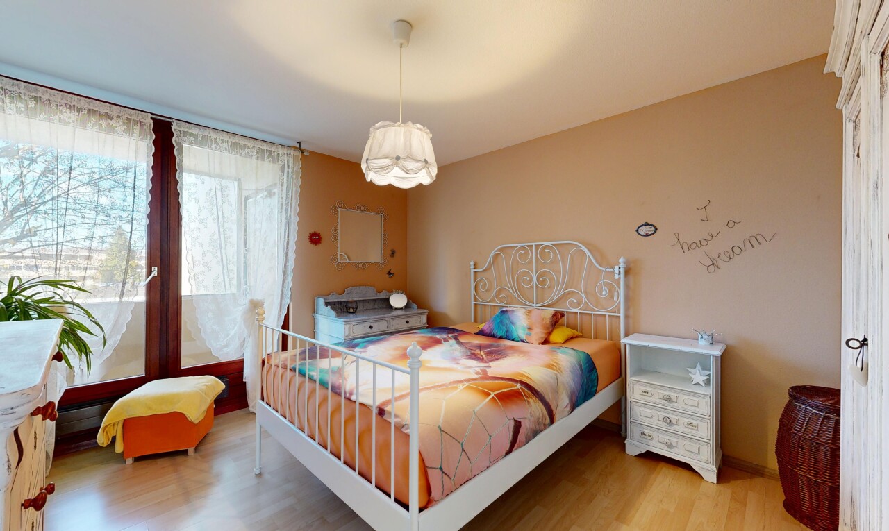 room with wood finished floors