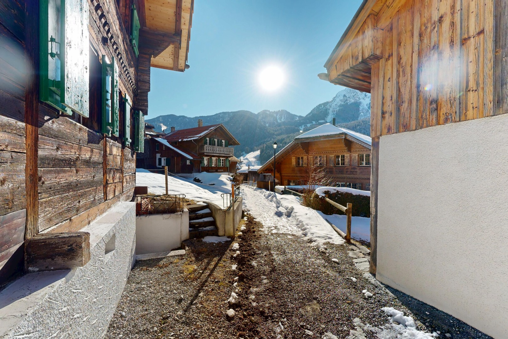 espace extérieur avec snow, day time, vue sur la montagne, et mountain view