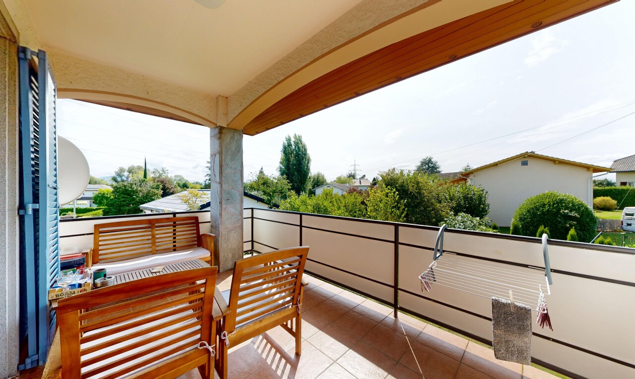 balcon avec terrasse, overcast, et from property