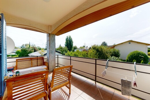balcon avec terrasse, overcast, et from property