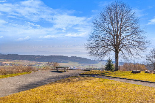 blick auf die berge