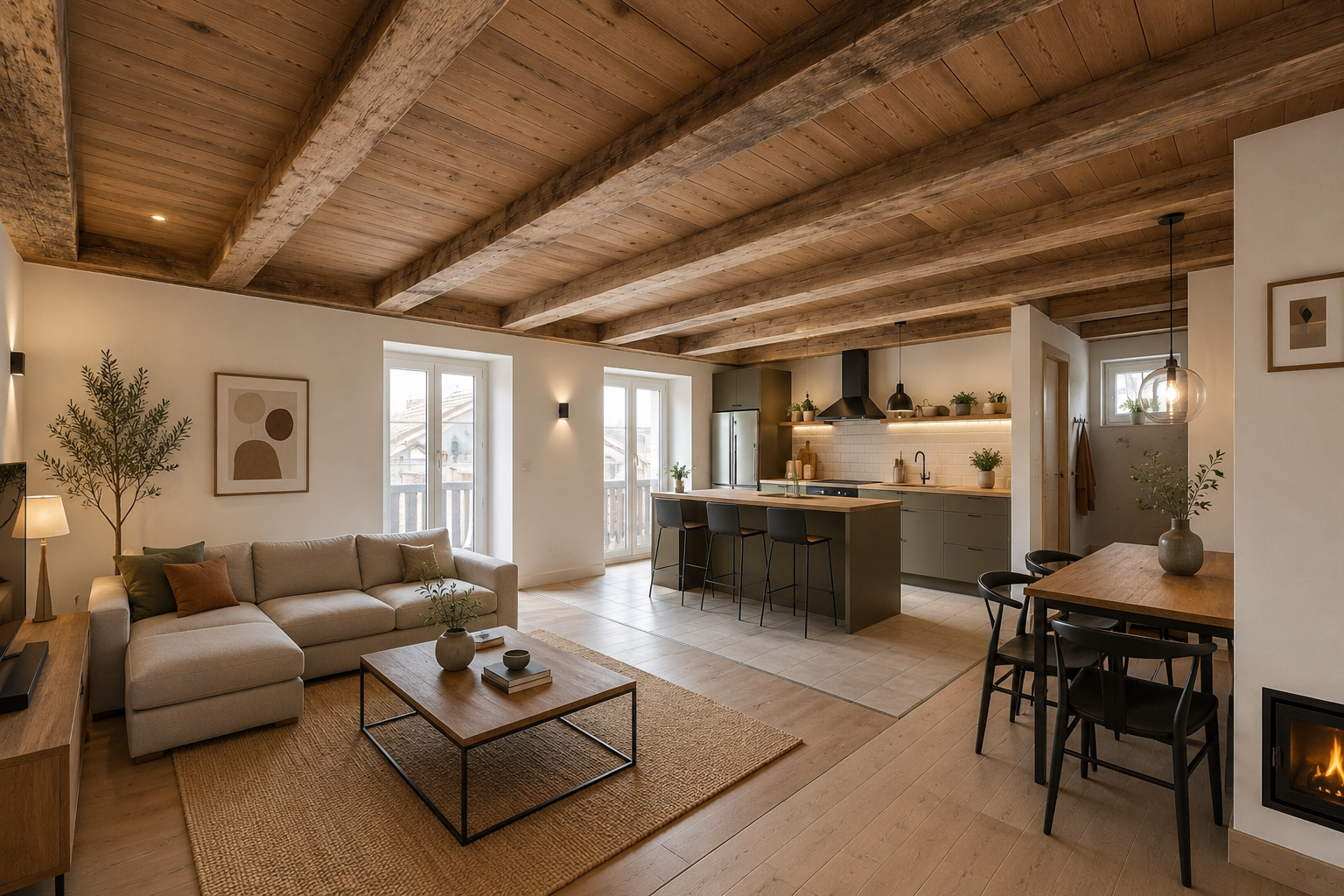 pièce vide avec lumière naturelle, natural light, unfinished floor, inside property, et sous-sol