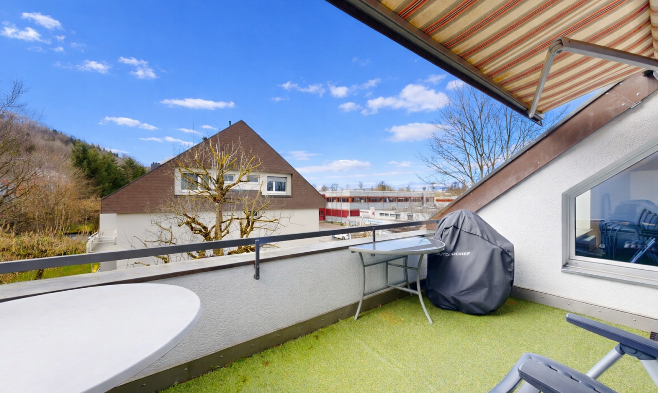 balcony with grilling area