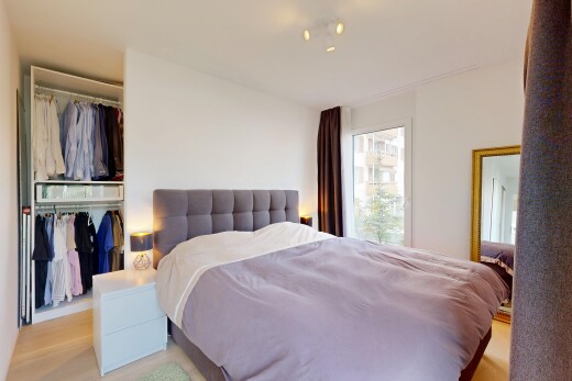 chambre avec inside property, lumière naturelle, natural light, cloison sèche, et drywall