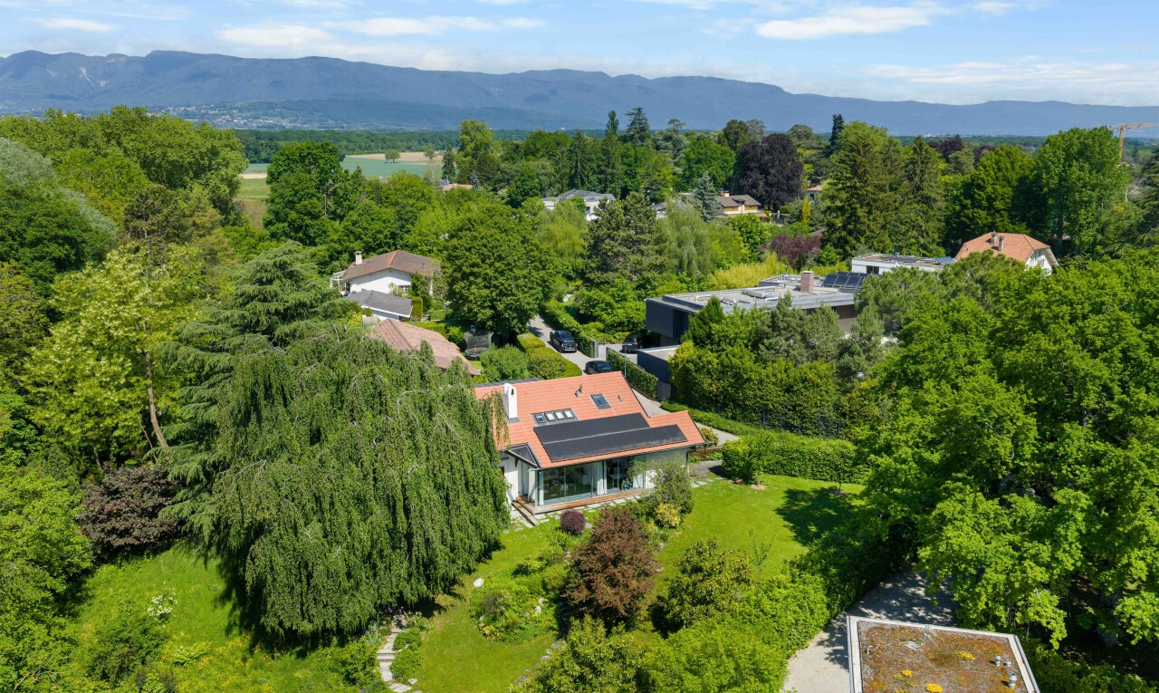 view of home featuring a mountain view