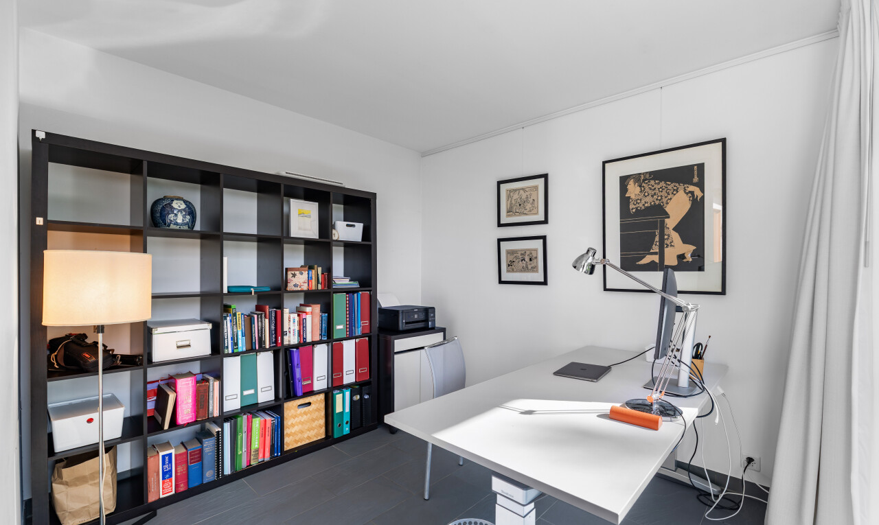 view of office