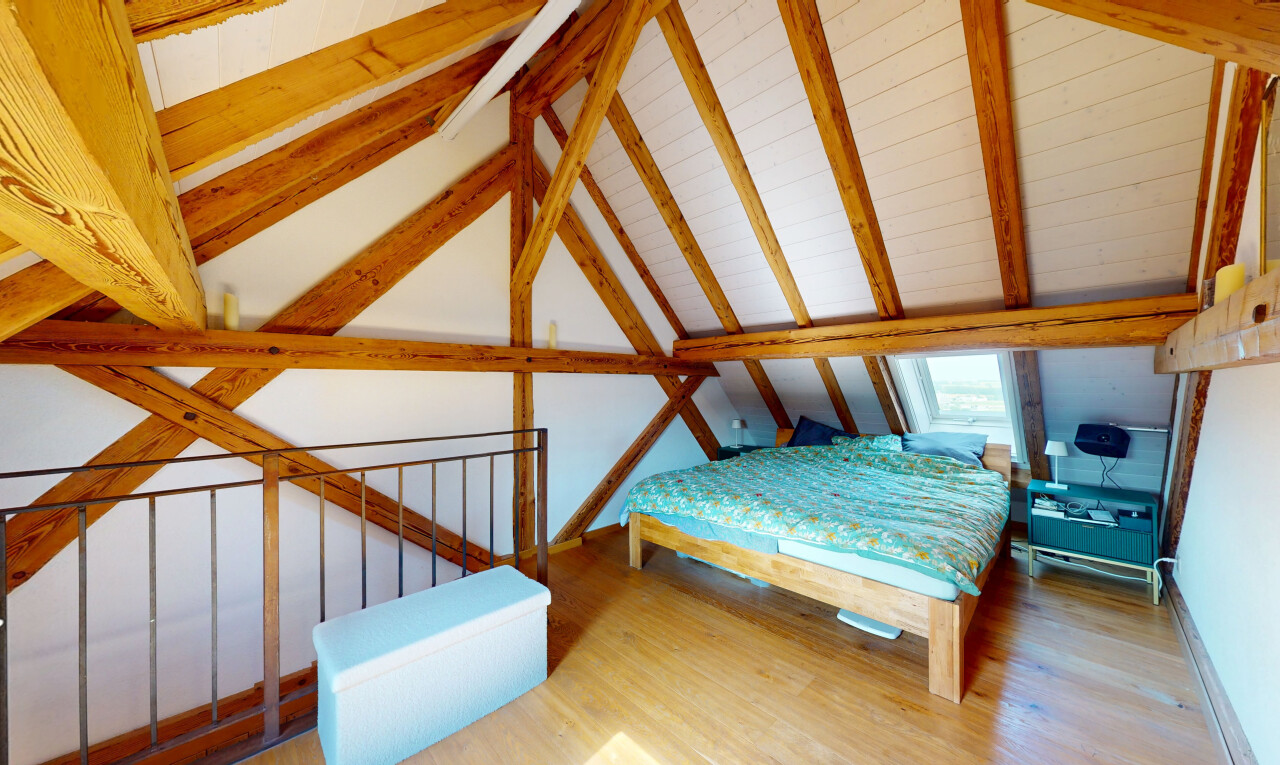 room with wood finished floors
