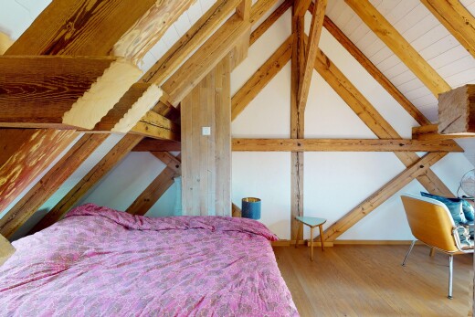 room with wood finished floors
