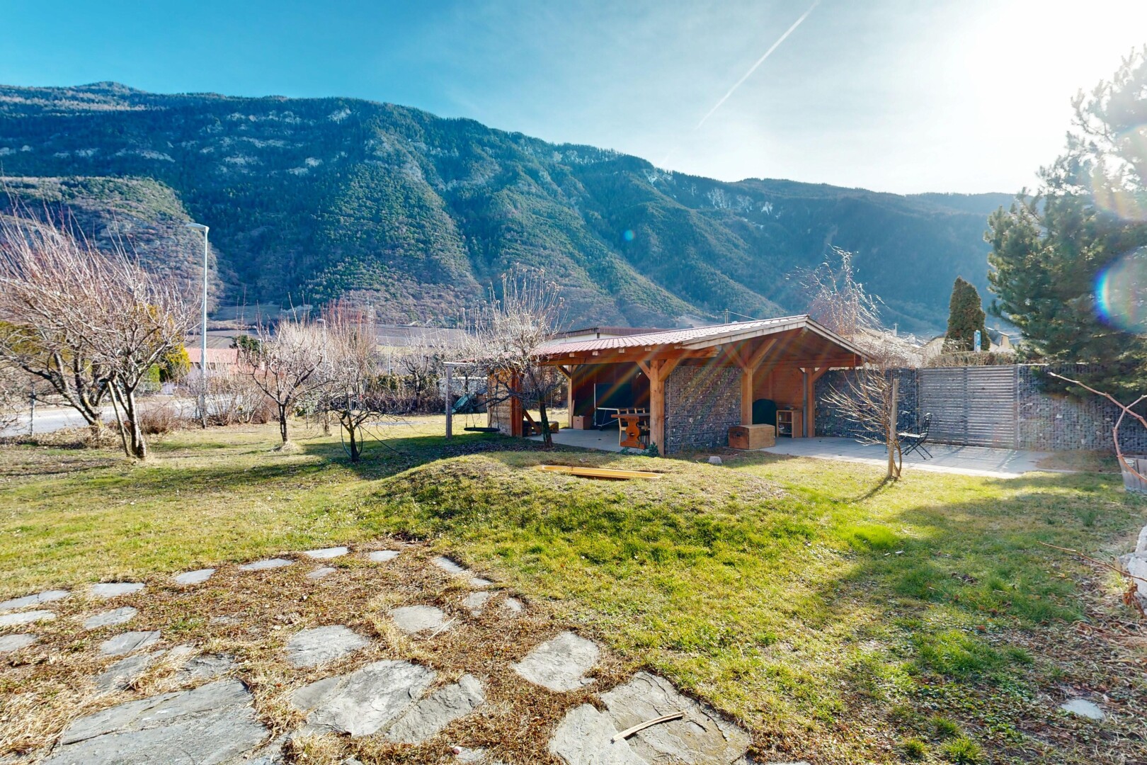 vue sur la montagne avec vue sur la montagne, mountain view, et day time