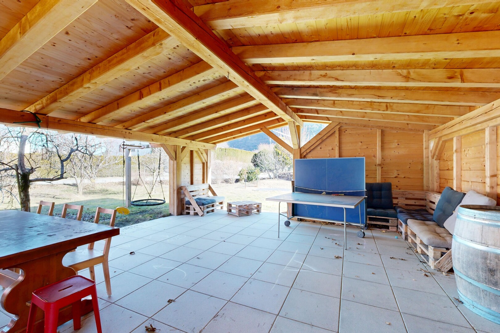 terrasse avec terrasse, from property, et day time