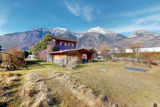 view of mountain background