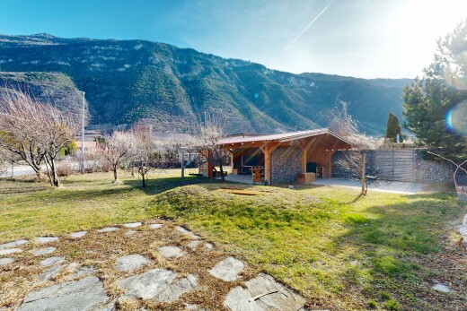 view of mountain background