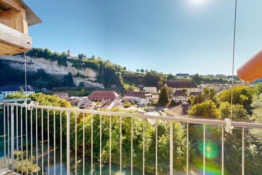 balkon mit balkon, from property, und day time