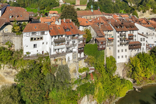 außenansicht mit wohngebietblick, residential view, und aerial view
