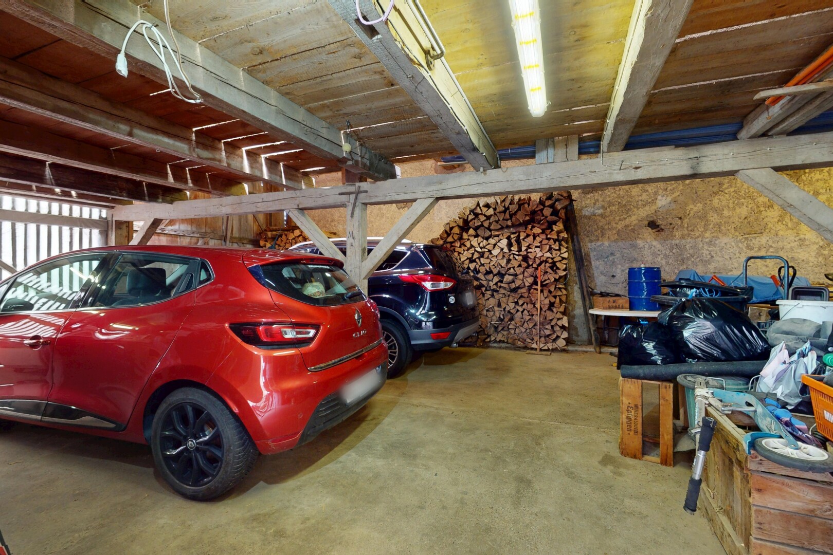 view of parking