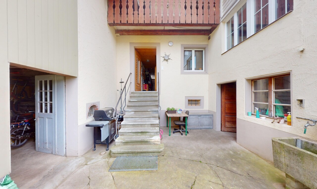 view of staircase