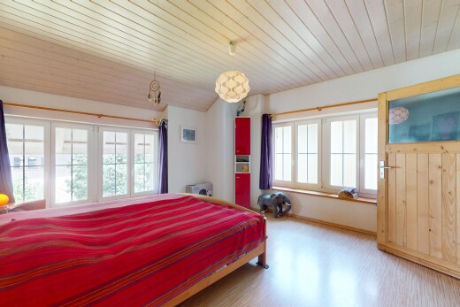 chambre avec inside property, lumière naturelle, natural light, cloison sèche, et drywall
