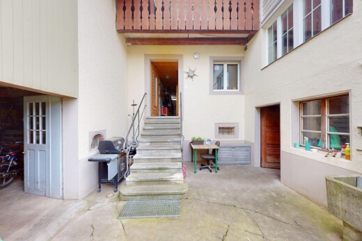 treppe mit property visible