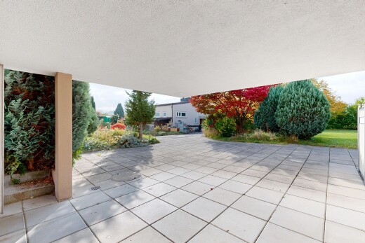 terrasse mit overcast