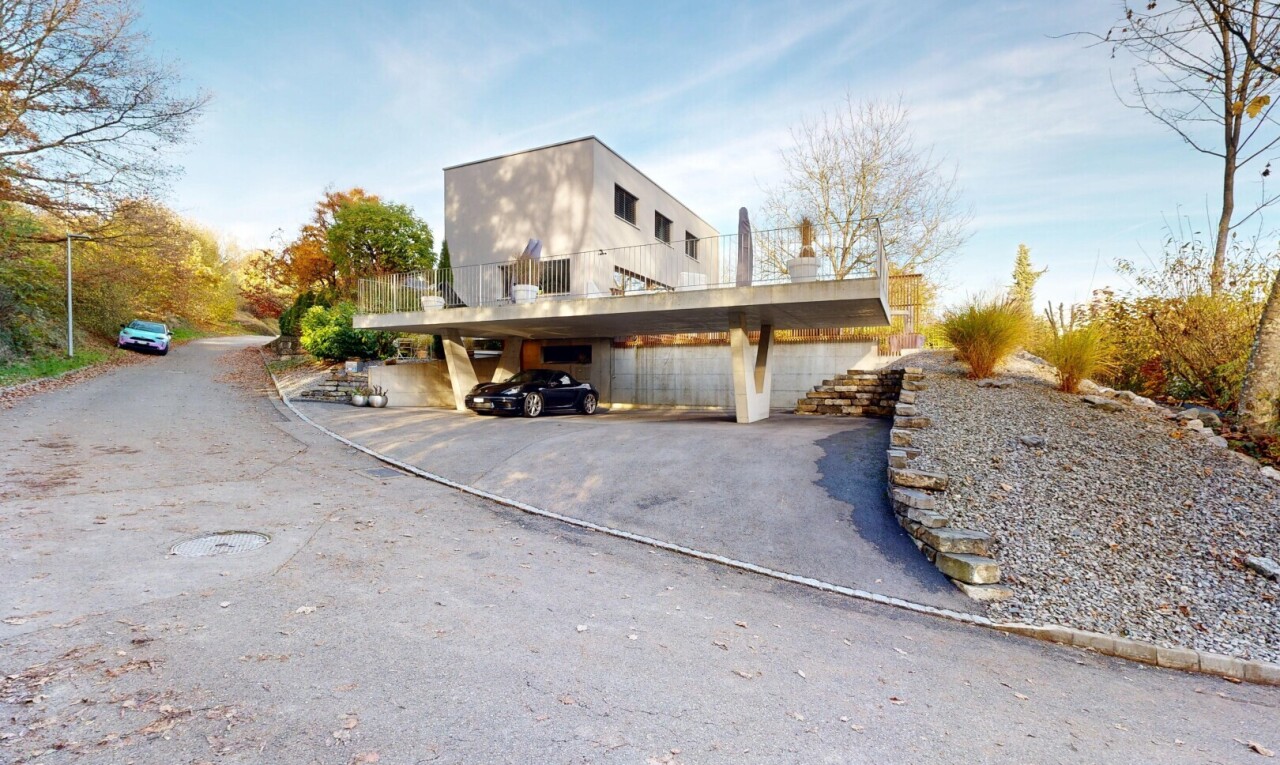 façade avec property visible, day time, et bardage en stuc