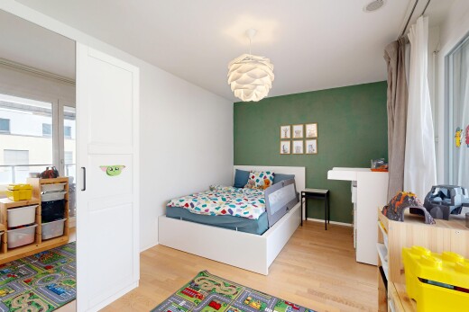 zimmer / schlafzimmer mit inside property, natürliches licht, natural light, gipskartonwand, und drywall