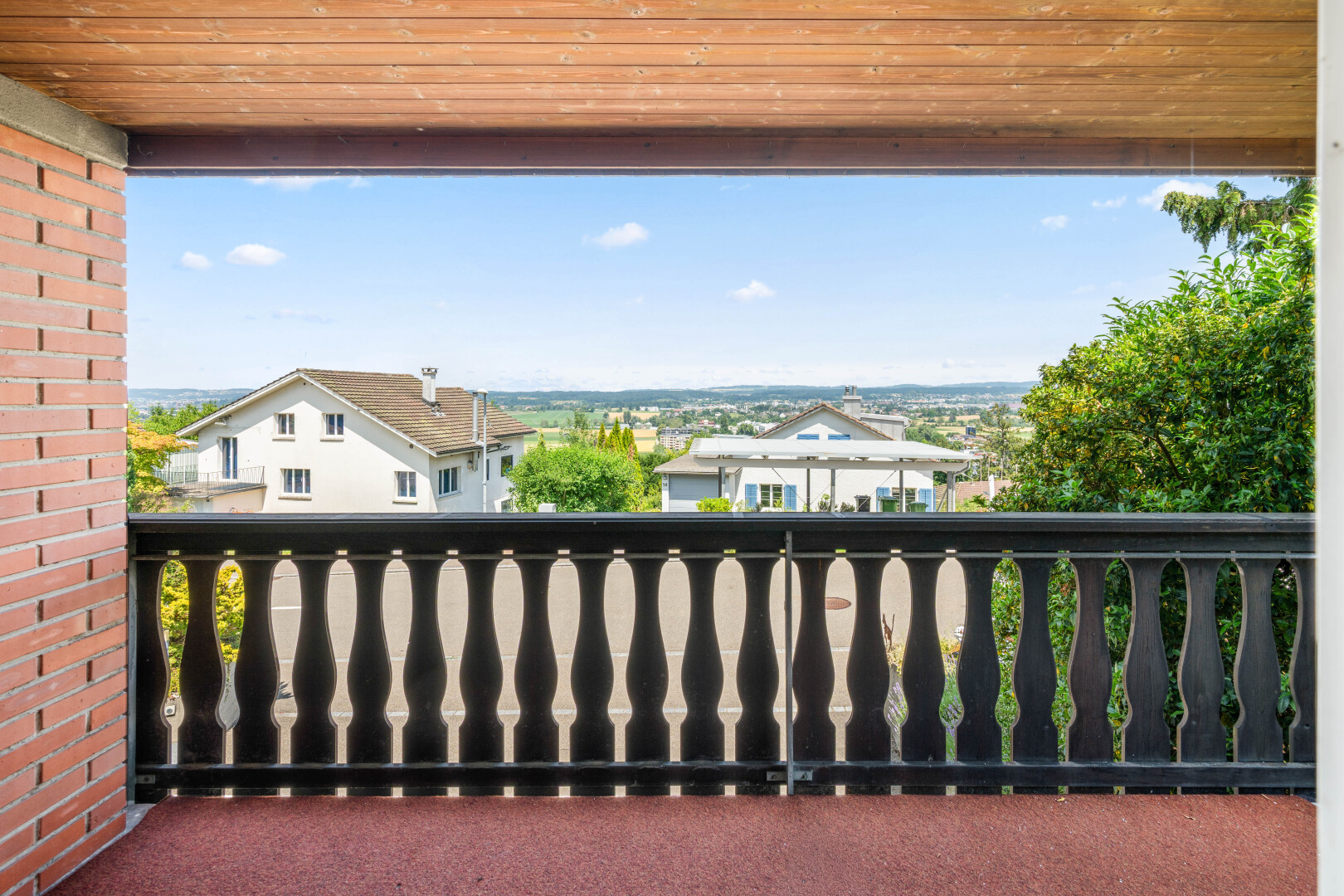 balkon mit day time, balkon, from property, und view focus