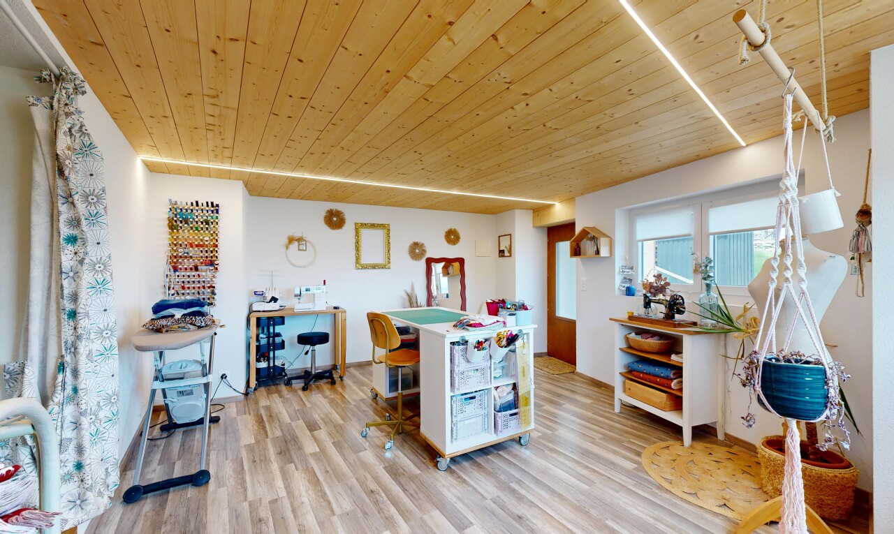 dining room featuring wood ceiling and light wood-style floors