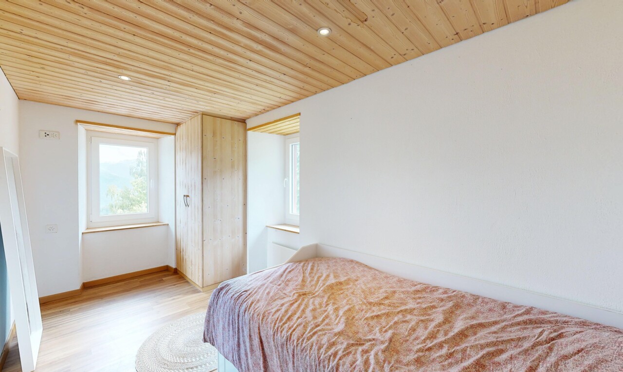 room with wood ceiling, recessed lighting, and light wood-style flooring