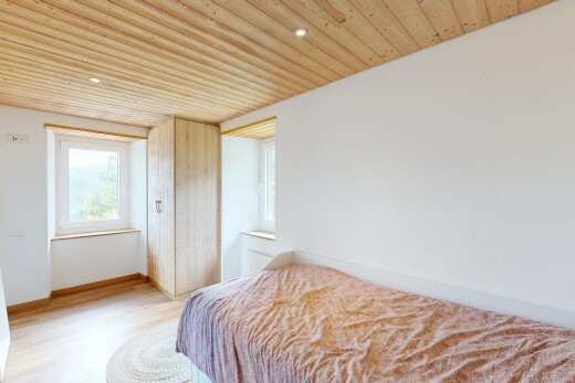 room with wood ceiling, recessed lighting, and light wood-style flooring