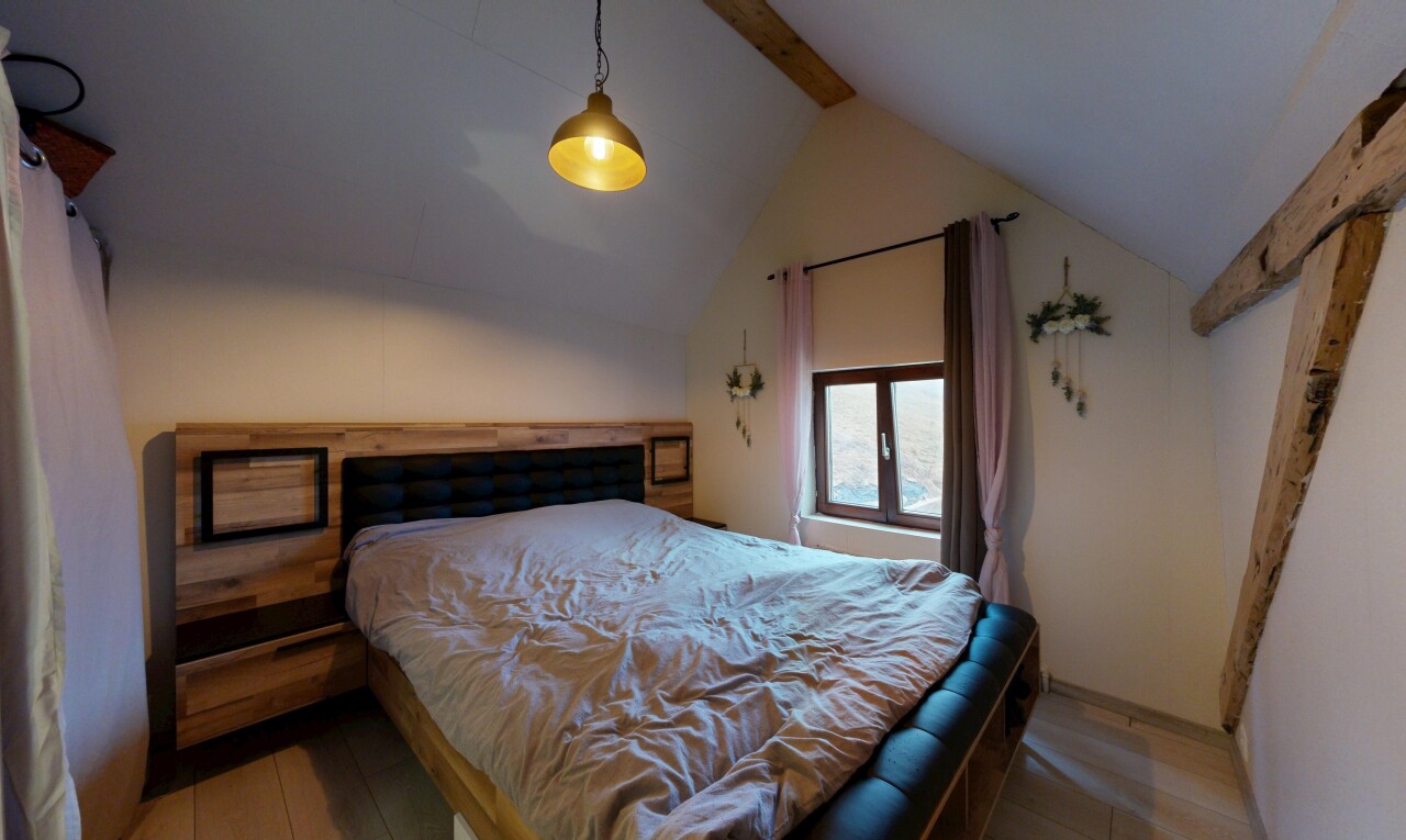 room with light wood-type flooring