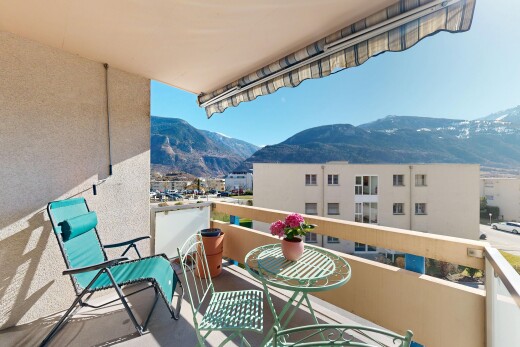 balcon avec balcon, vue sur la montagne, mountain view, from property, et day time