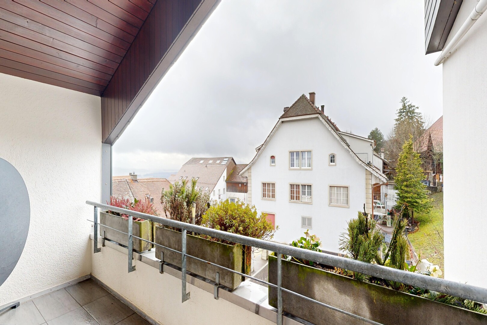balcon avec overcast, from property, et balcon