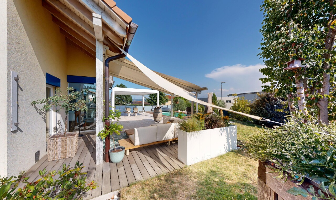 terrasse avec terrasse, from property, et day time