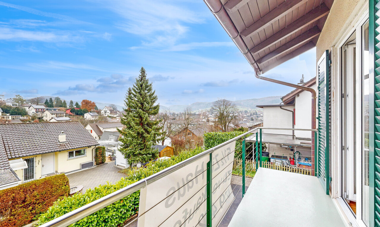 balcon avec balcon, day time, from property, vue résidentielle, et residential view