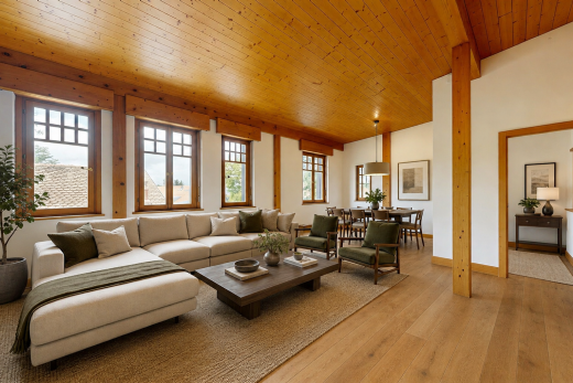 wohn- / esszimmer mit inside property, gipskartonwand, drywall, natürliches licht, und natural light