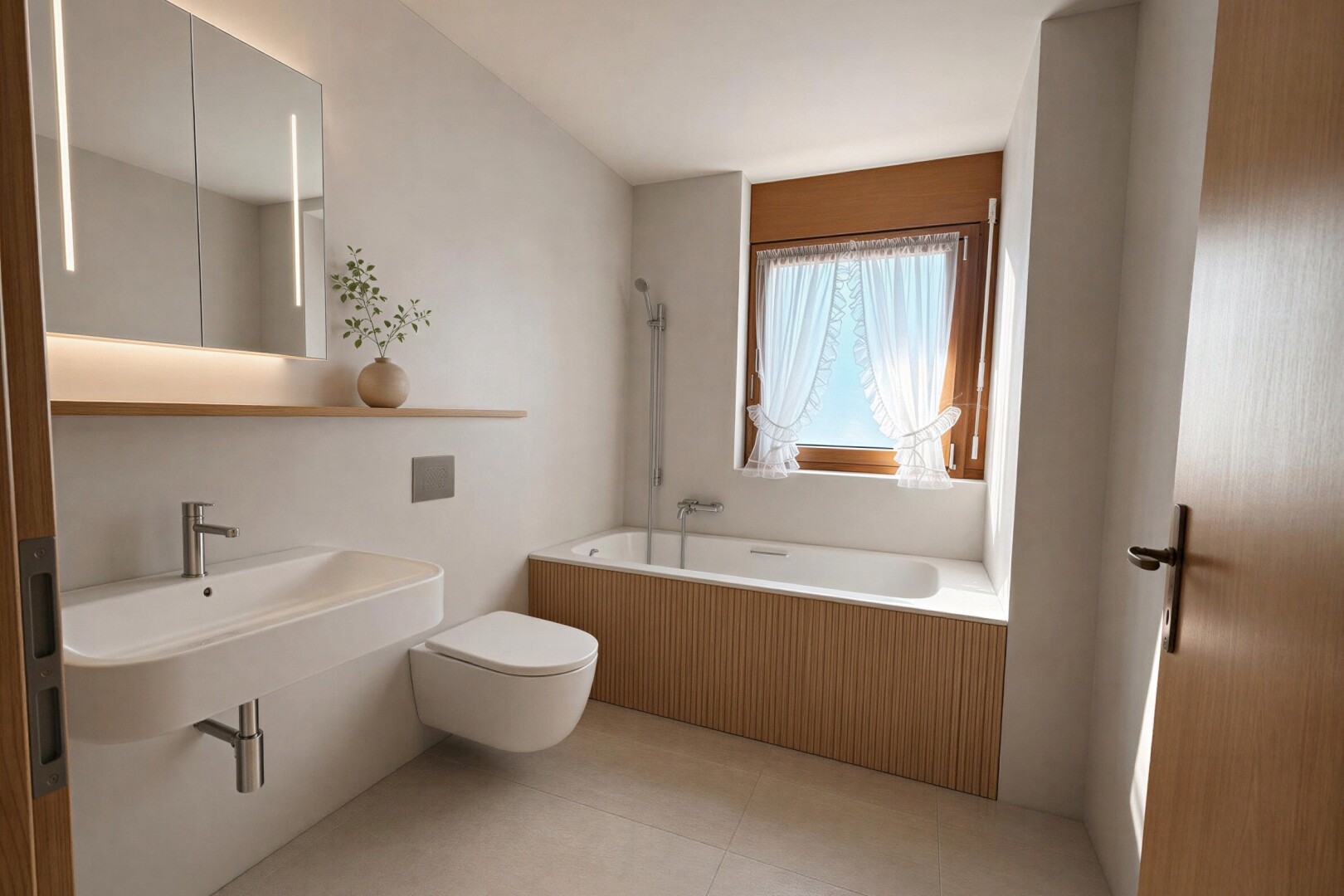 salle de bains avec tile wall, mur en carrelage, toilette, salle de bain complète, et bain