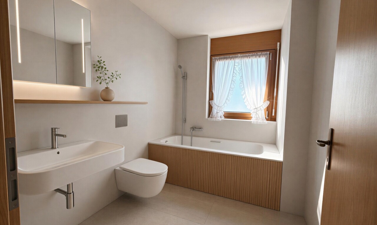 salle de bains avec tile wall, mur en carrelage, toilette, salle de bain complète, et bain