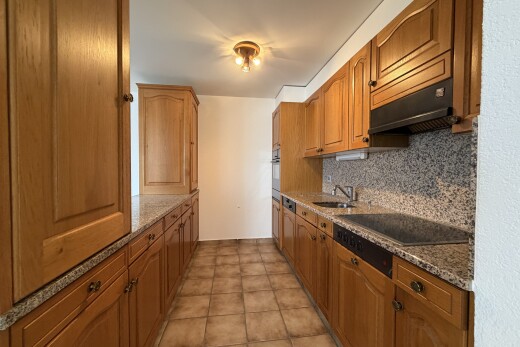 cuisine avec arched cabinets, armoires en arc, stone countertops, plans de travail en pierre, et raised cabinets