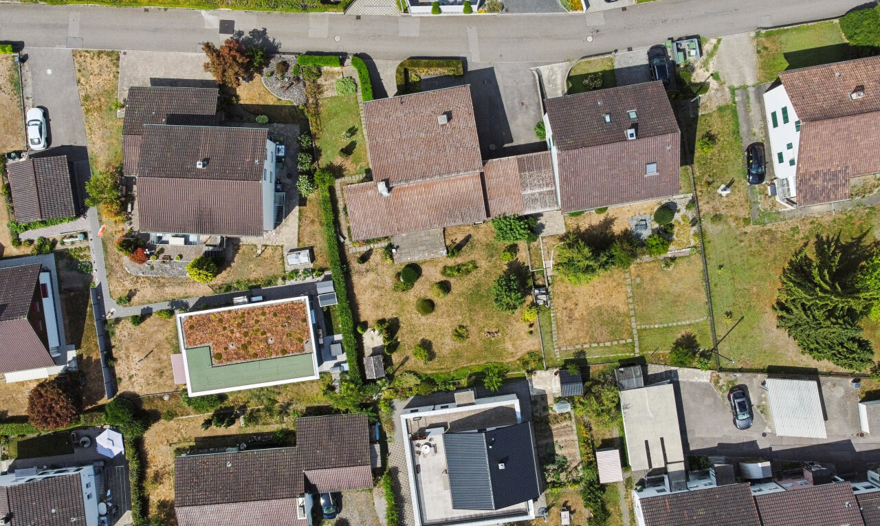 aerial overview of property's location