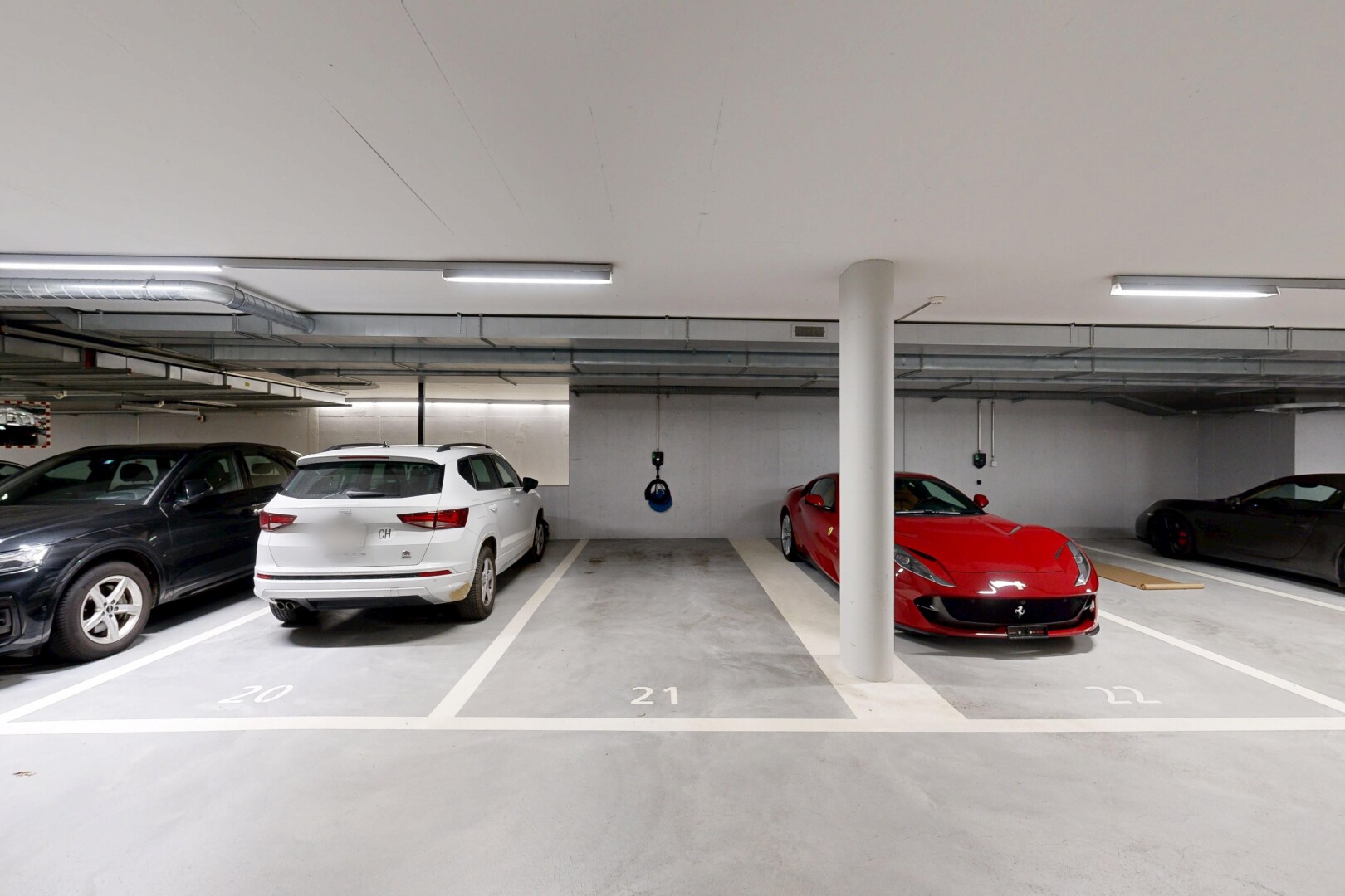 parking avec parking souterrain