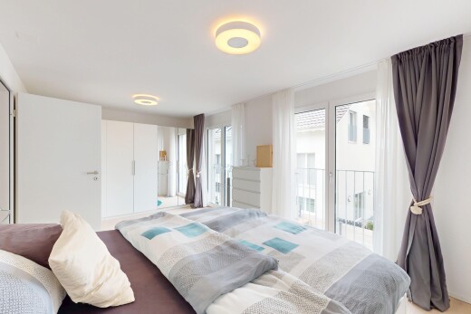 zimmer / schlafzimmer mit natürliches licht, natural light, inside property, gipskartonwand, und drywall