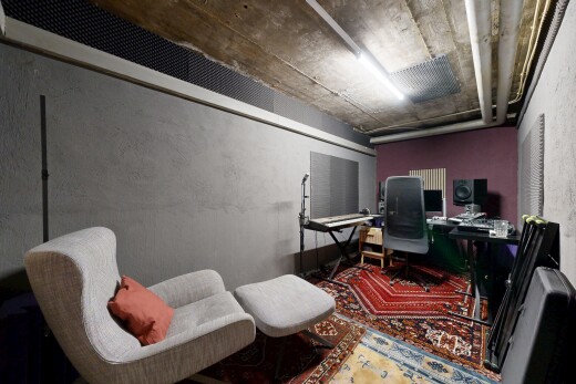 view of home office