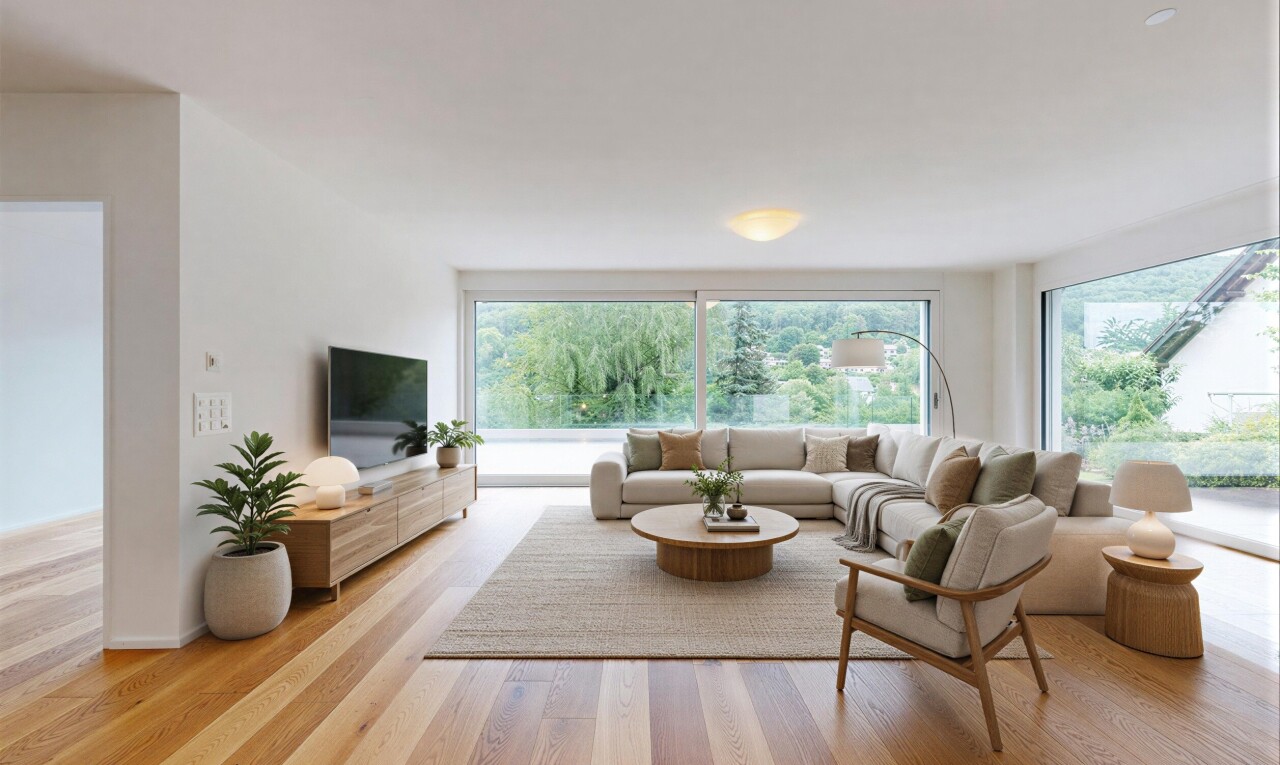 leerer raum mit holzfußboden, wood finish floor, gipskartonwand, drywall, und inside property