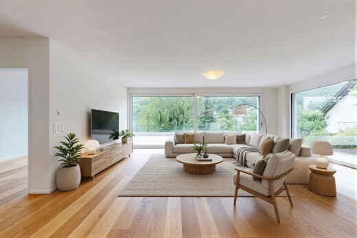 leerer raum mit holzfußboden, wood finish floor, gipskartonwand, drywall, und inside property
